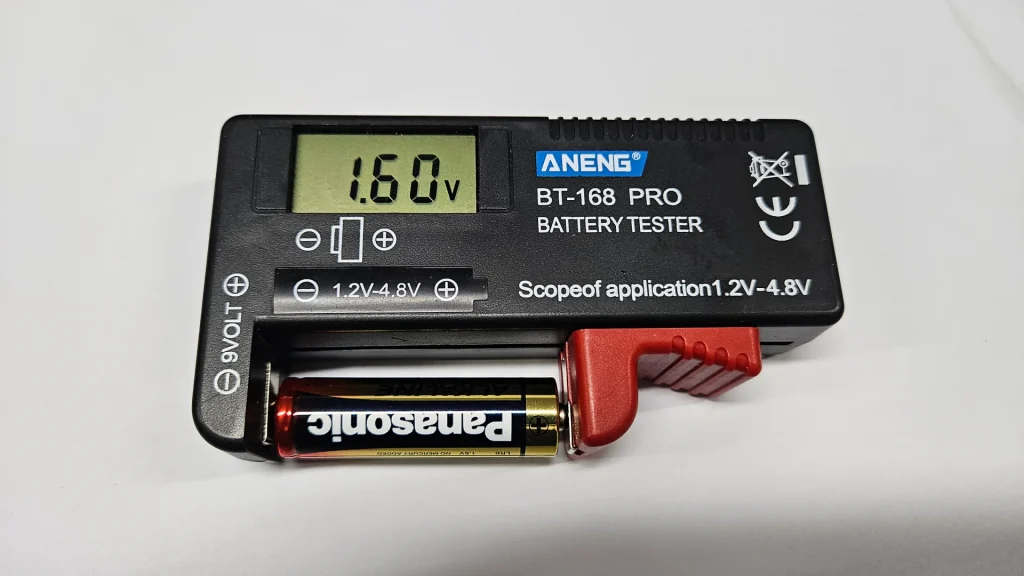 배터리 테스터기 BT 168PR0 1.5V 측정부